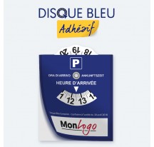 Disque Bleu Européen Adhésif Personnalisé