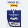Disque de stationnement adhésif personnalisé 